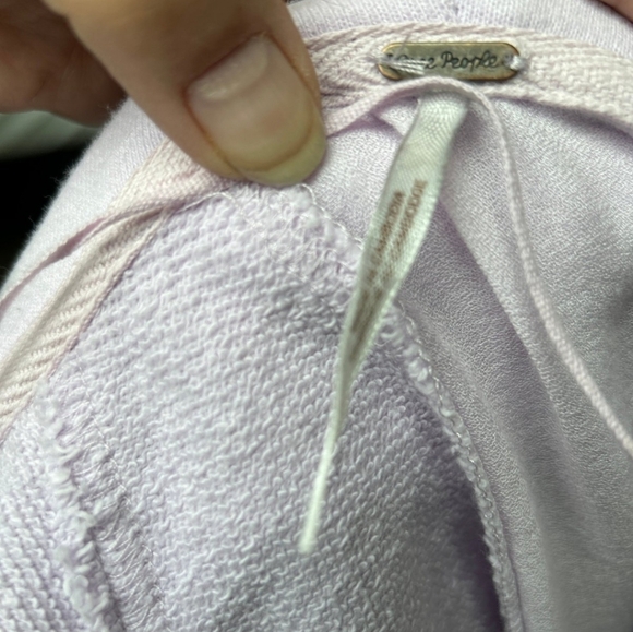 FREE PEOPLE zip-up hoodie/gauze dress/tunic - Picture 4 of 4